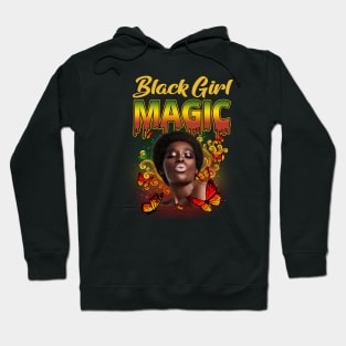 Black Girl Magic, Beautiful Black Woman, Black women, Black Queen Hoodie